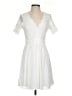Lulus 100% Polyester White Cocktail Dress Size S - photo 1