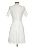 Lulus 100% Polyester White Cocktail Dress Size S - photo 2