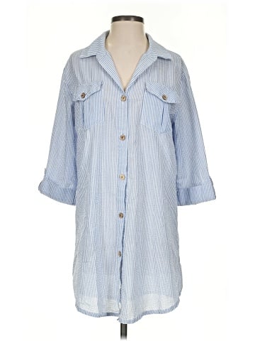 Dotti 3/4 Sleeve Button-Down Shirt (view 1)