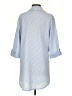 Dotti Blue 3/4 Sleeve Button-Down Shirt Size S - photo 2