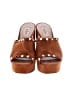Valentino 100% Leather Brown  Rockstud Platform Mules Size EU 37 - photo 2