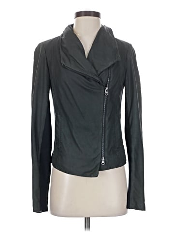 Vince. Leather Jacket (view 1)