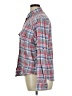 Jachs Girlfriend 100% Cotton Plaid Gray Long Sleeve Button-Down Shirt Size XL - photo 5