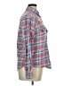 Jachs Girlfriend 100% Cotton Plaid Gray Long Sleeve Button-Down Shirt Size XL - photo 4