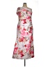 Eliza J Floral Silver Pink Cocktail Dress Size 18 - photo 1