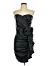 Express 100% Polyurethane Black Cocktail Dress Size M - photo 1