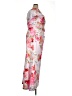 Eliza J Floral Silver Pink Cocktail Dress Size 18 - photo 4