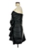 Express 100% Polyurethane Black Cocktail Dress Size M - photo 5