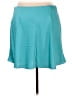 J.Crew 100% Polyester Solid Teal Casual Skirt Size 2X - photo 2