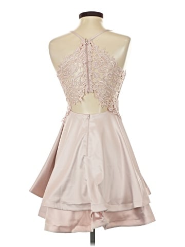 Sequin Hearts Cocktail Dress (view 2)