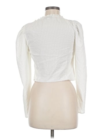 Topshop Long Sleeve Blouse (view 2)