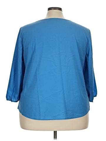 Talbots 3/4 Sleeve Blouse (view 2)