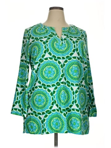 Talbots 3/4 Sleeve Blouse (view 1)