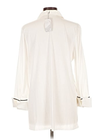 Chico's 3/4 Sleeve Button-Down Shirt (view 2)