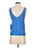 Peach 100% Cotton Blue Tank Top Size XXS - photo 2