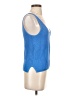 Peach 100% Cotton Blue Tank Top Size XXS - photo 4