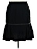 DressBarn 100% Polyester Solid Black Casual Skirt Size 16 - photo 1