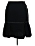 DressBarn 100% Polyester Solid Black Casual Skirt Size 16 - photo 2