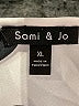 Sami & JO 100% Polyester Polka Dots White 3/4 Sleeve Blouse Size XL - photo 7