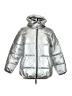 Express Metallic Silver Snow Jacket Size M - photo 1