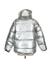 Express Metallic Silver Snow Jacket Size M - photo 2