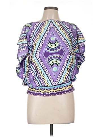I.N. San Francisco Short Sleeve Blouse (view 1)