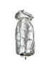 Express Metallic Silver Snow Jacket Size M - photo 4
