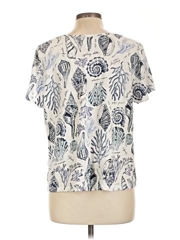 Charter Club Short Sleeve Blouse (view 2)