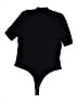 Gianni Bini Solid Black Bodysuit Size XL - photo 1