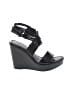 Born Handcrafted Footwear Black Wedges Size 8 - photo 1