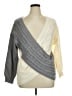 Unbranded 100% Polyester Color Block Gray Pullover Sweater Size 0X - photo 1