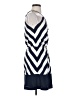 Express Stripes Blue Casual Dress Size XS - photo 4