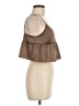 Wilfred 100% Polyester Brown Sleeveless Blouse Size M - photo 4