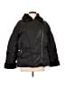 Hudson Jeans 100% Polyamide Solid Black Jacket Size L - photo 1