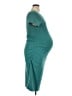 Isabel Maternity Teal Casual Dress Size XL Maternity - photo 4