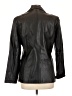 Yvonne Marie 100% Polyester Black Leather Jacket Size 10 - photo 2
