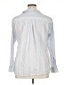 Grayson 100% Cotton Stripes Blue Long Sleeve Blouse Size XL (5) - photo 2