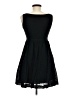 Sybilla Basic Solid Black Cocktail Dress Size EU 40 / US 10 - photo 2