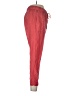 Enza Costa 100% Linen Solid Red Linen Pants Size Lg (3) - photo 4