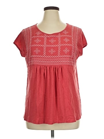 Gloria Vanderbilt Short Sleeve Blouse (view 1)