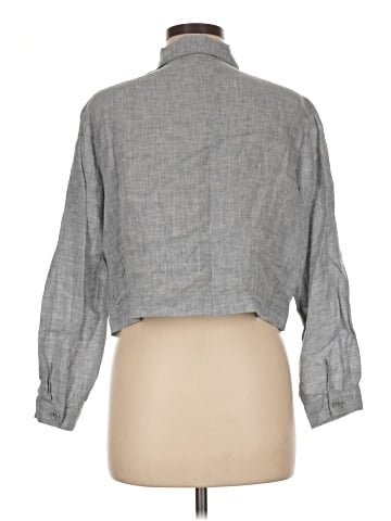 Eileen Fisher 3/4 Sleeve Button-Down Shirt (view 2)