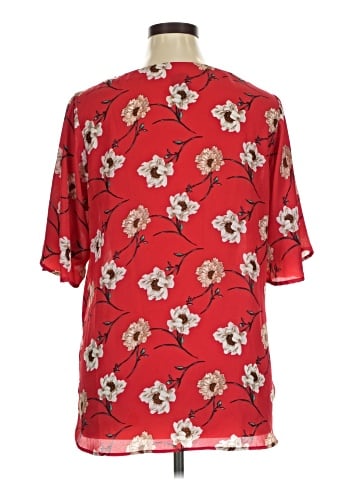 Bobeau Short Sleeve Blouse (view 2)