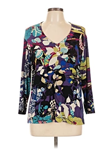 Travelers by Chico's 3/4 Sleeve Blouse (view 1)