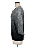 Adrienne Vittadini Silver 3/4 Sleeve Top Size M - photo 5