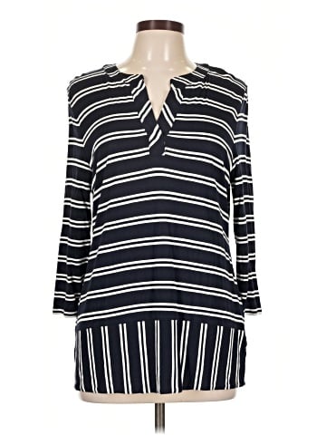 Talbots 3/4 Sleeve Henley (view 1)
