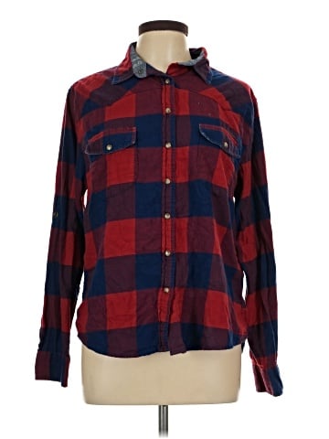 Jachs Girlfriend Long Sleeve Button-Down Shirt (view 1)