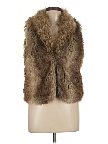 Express Faux Fur Vest (view 1)