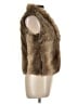 Express Brown Faux Fur Vest Size L - photo 4
