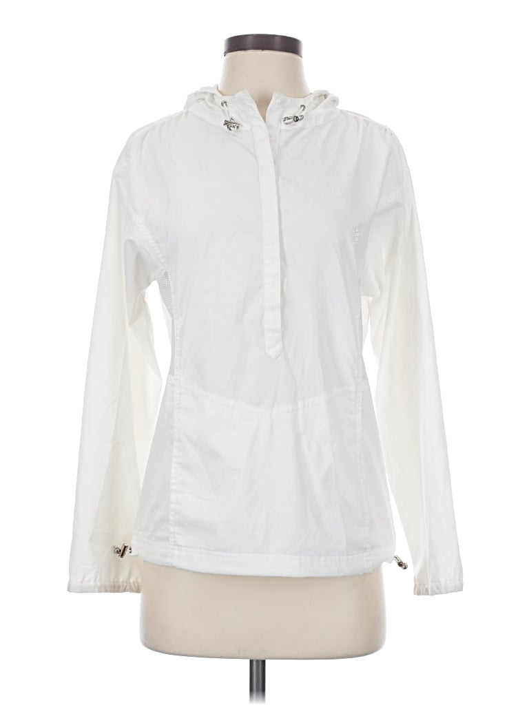 Pre-owned Coolibar Sweatshirt In White