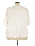 AB Studio Ivory Short Sleeve Top Size 4X - photo 2